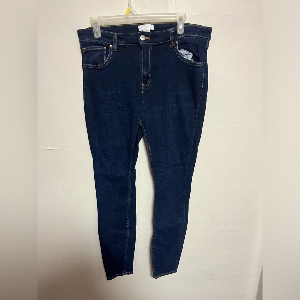 H&M Women's Deep Blue Skinny Jeans